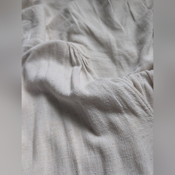 Minimalist Linen-Feel Tunic Dress | Boho Summer Layer - Picture 6 of 6